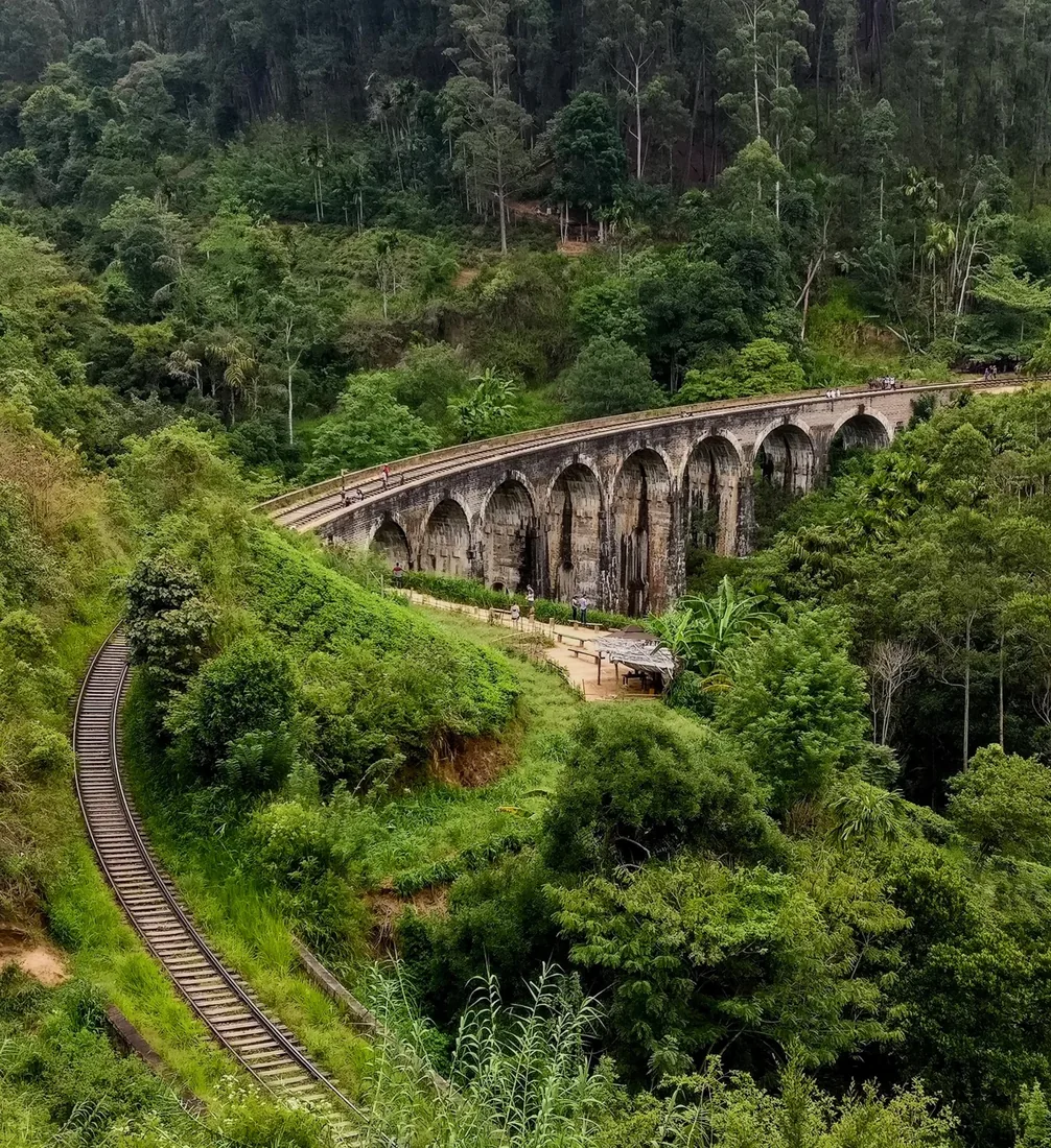 Nine Arch Bridge in Ella